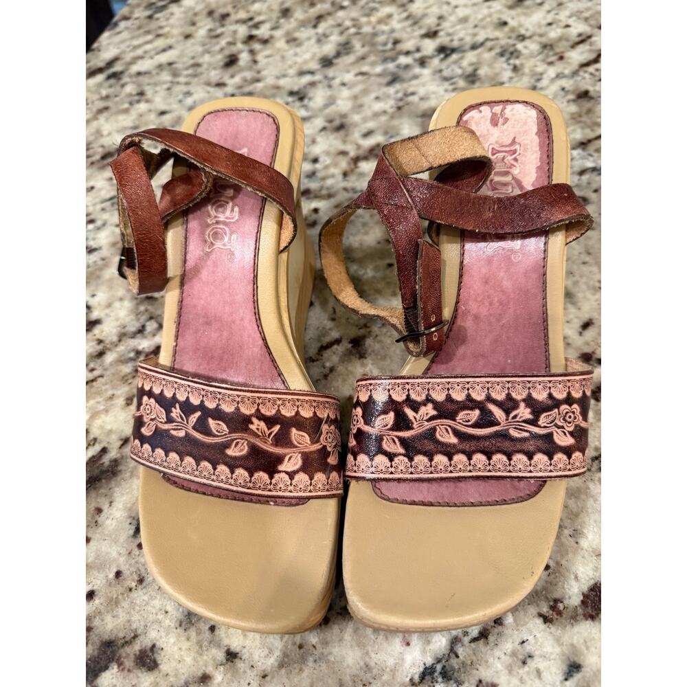 Mudd Wedge Sandals - image 2